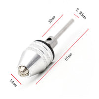 Round Shank 0.3-3.4 mm Chuck