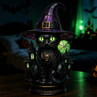 Green-eyed cat