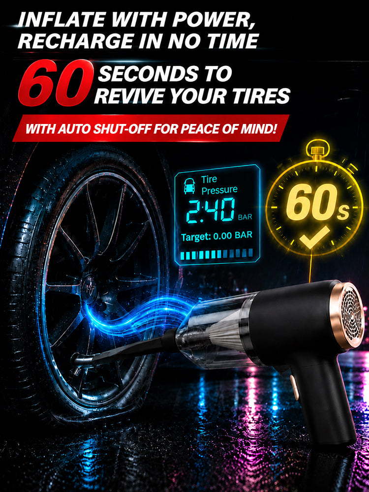 🔥LAST DAY SALE-50% OFF🎁.Act fast!🦈 32,000 Pa Storm Suction-150,000 RPM Industrial Beast.