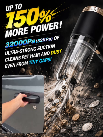 🔥LAST DAY SALE-50% OFF🎁.Act fast!🦈 32,000 Pa Storm Suction-150,000 RPM Industrial Beast.