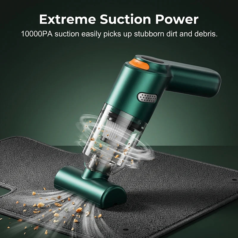 Limited-time half-price offer! 🚗💨 Wireless car vacuum cleaner—10,000Pa powerful suction, making cleaning effortless.
