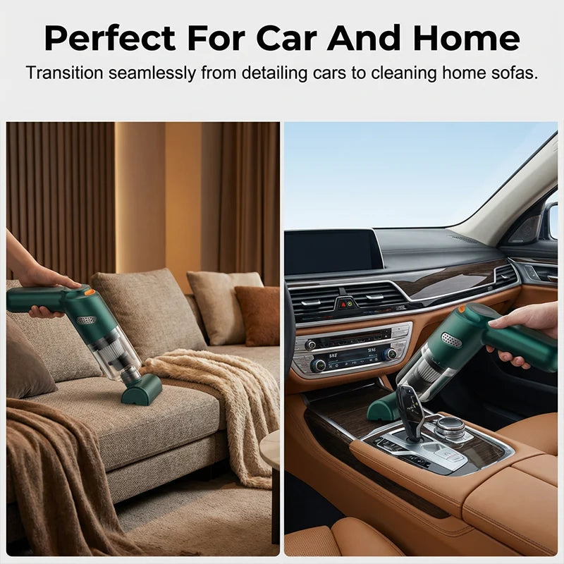 Limited-time half-price offer! 🚗💨 Wireless car vacuum cleaner—10,000Pa powerful suction, making cleaning effortless.