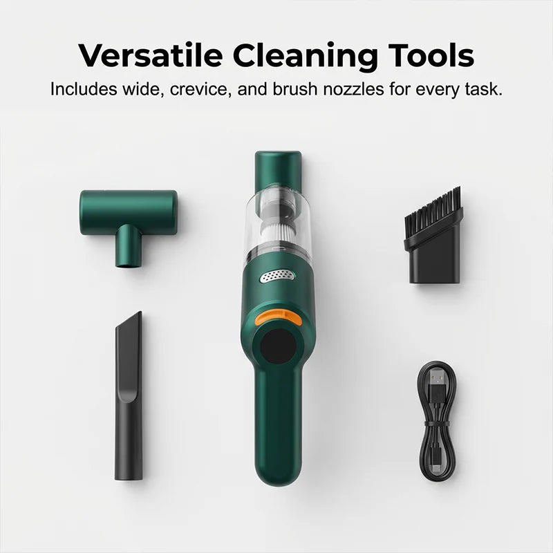 Limited-time half-price offer! 🚗💨 Wireless car vacuum cleaner—10,000Pa powerful suction, making cleaning effortless.