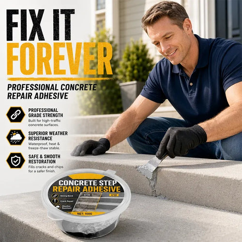 🥳2026 HOT SALE💞🔥Buy 1 Get 1 Free 🔥🧰🛠️ Concrete Step Repair Adhesive