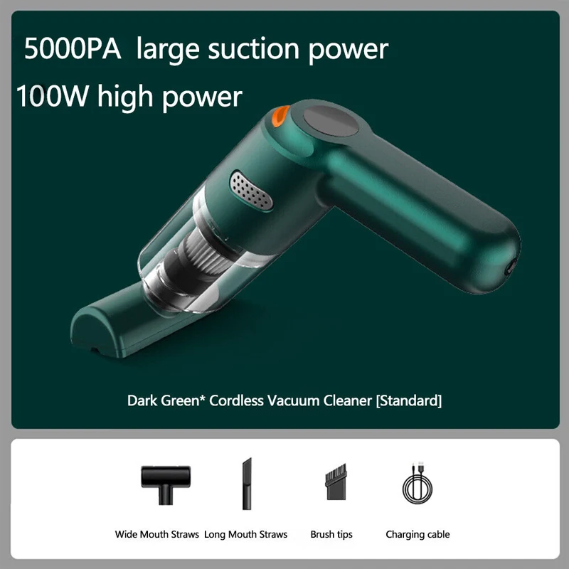 Limited-time half-price offer! 🚗💨 Wireless car vacuum cleaner—10,000Pa powerful suction, making cleaning effortless.