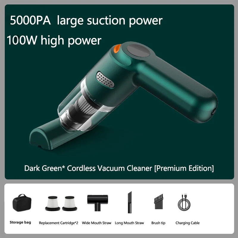 Limited-time half-price offer! 🚗💨 Wireless car vacuum cleaner—10,000Pa powerful suction, making cleaning effortless.