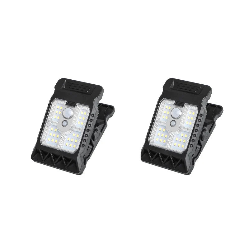 Outdoor Solar Clip Light with Motion Sensor