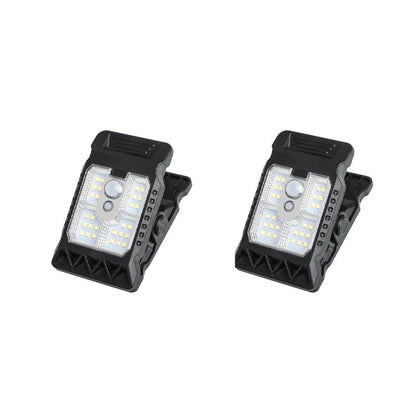 Outdoor Solar Clip Light with Motion Sensor