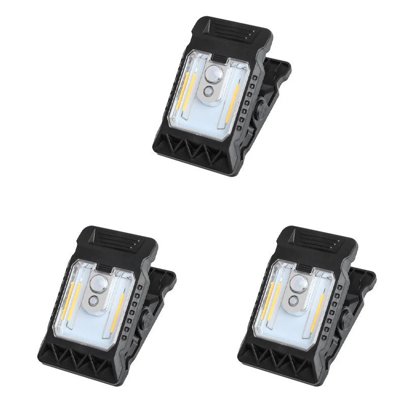 Outdoor Solar Clip Light with Motion Sensor
