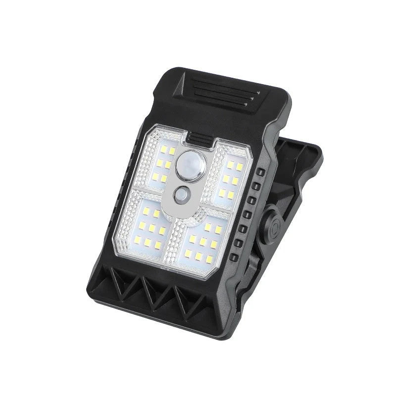 Outdoor Solar Clip Light with Motion Sensor
