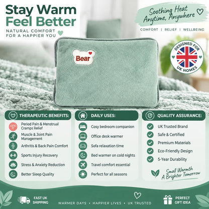 🔥 50% Off ✨ Rechargeable Hot Water Bottle