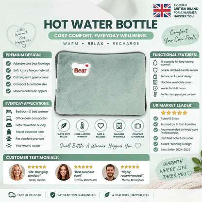 🔥 50% Off ✨ Rechargeable Hot Water Bottle