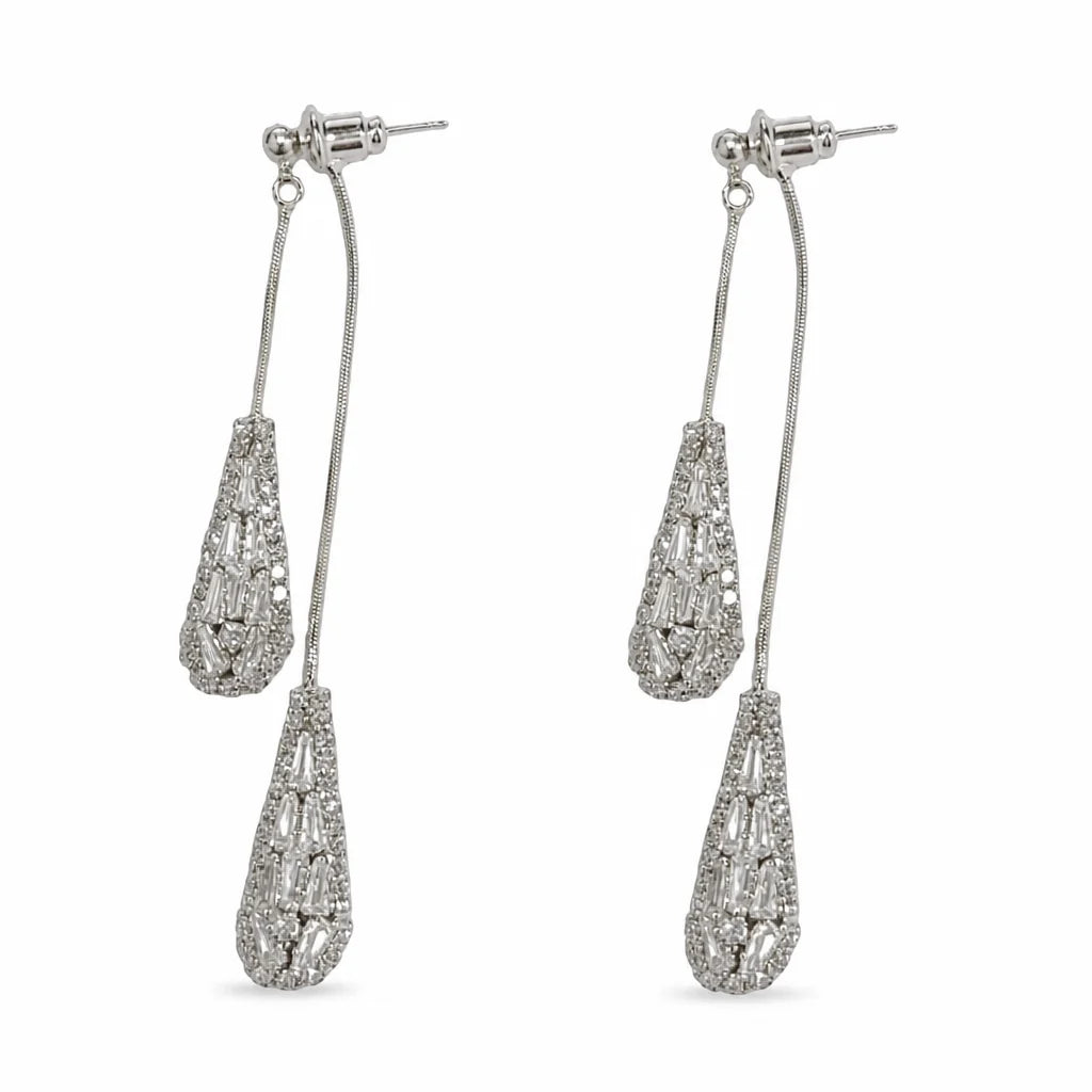 👂50%OFF❣️Women's Gold Plated Elegant Drop Earrings👂