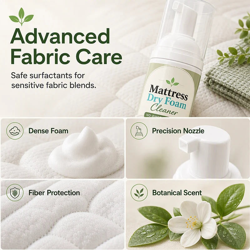 🔥 Last Day 50% OFF 🎉Buy 1 Get 1 Free🔥– No-Rinse Mattress & Upholstery Foam Cleaner 🛏️🧽