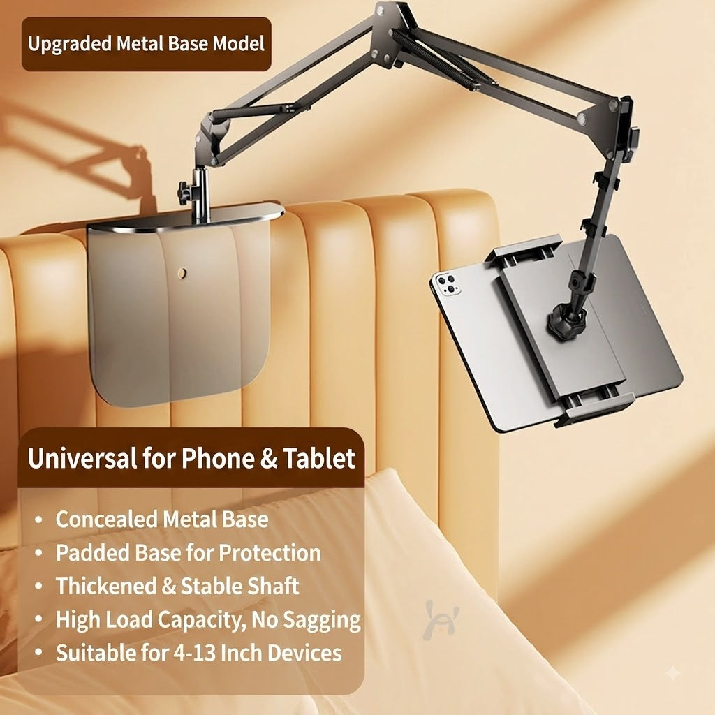 🛏️📱 50% OFF! Hide This Tablet Stand Under Your Mattress and Watch Movies Like You're at the Cinema – Hands-Free, No Neck Pain, No Hassle!