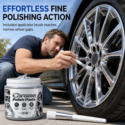 ✨Buy 1 get 1 free🚗Metal Chrome Polish & Restorer Paste with Brush