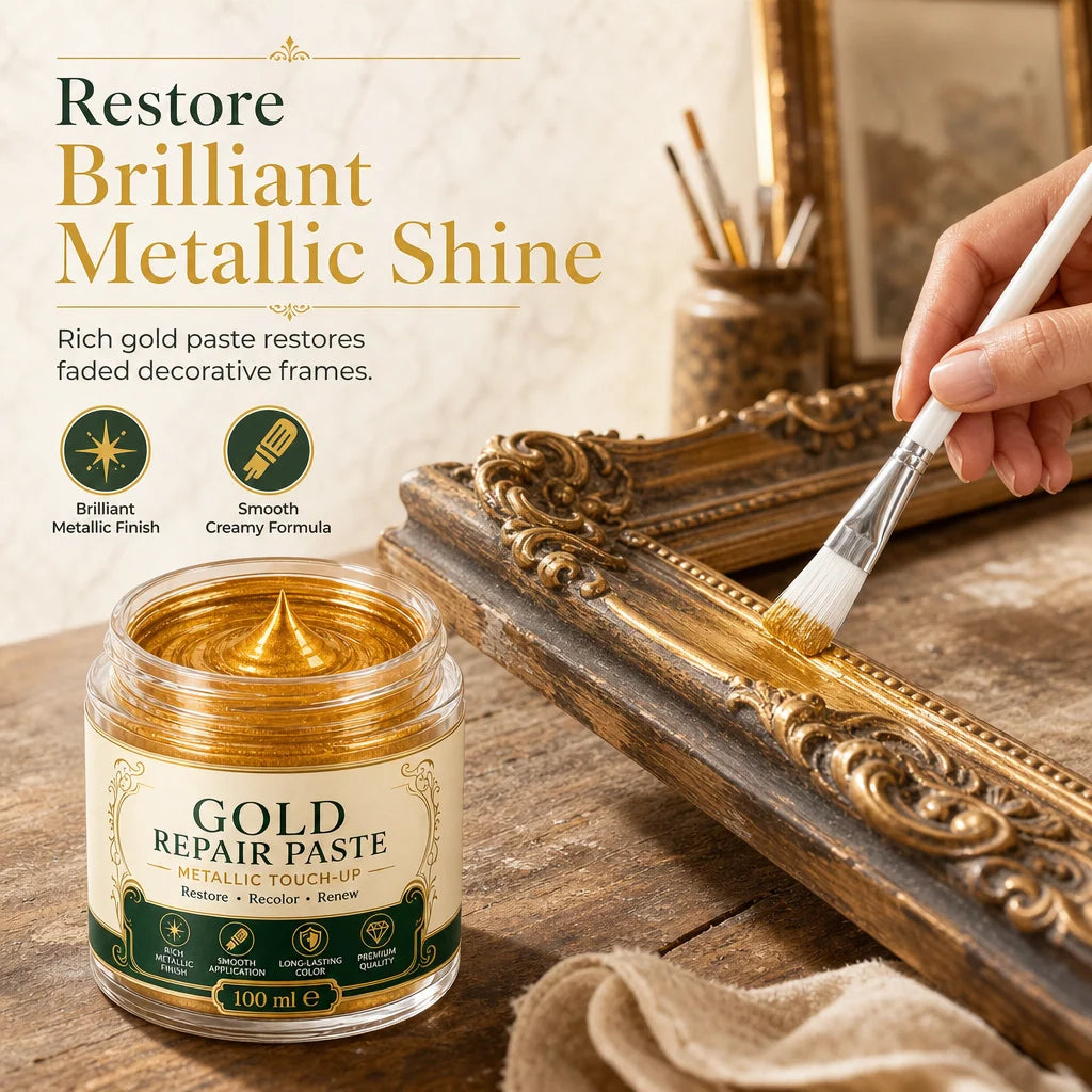 ✨ Limited-Time Buy 1, Get 1 Free 🎨 Metal Restoration & Repair Paste – Home Decor Repair Kit