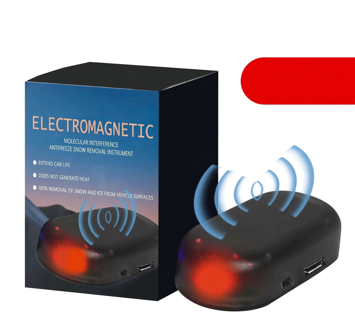 💕Buy one get one free🎁 Electronic interference antifreeze snow removal device
