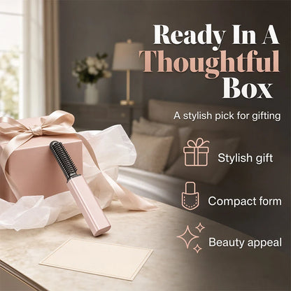 💕Limited-time 50%OFF🎁Portable Bang Styling Comb Bangs Curling Iron