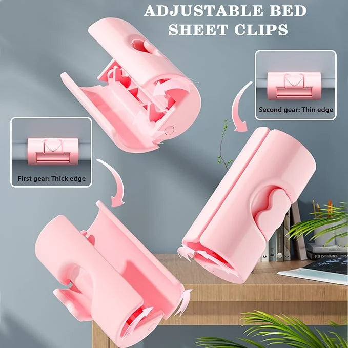 💕Buy 1 Get 1 Free🎁🛏️Smart Bed Sheet Holder Clips-Secure & Easy Fit