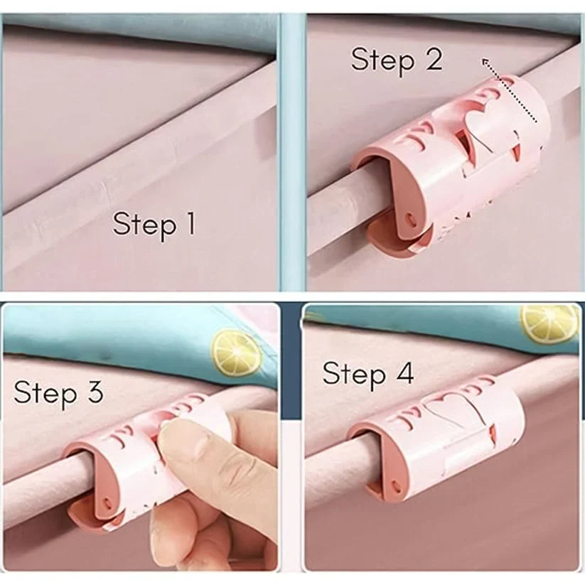 💕Buy 1 Get 1 Free🎁🛏️Smart Bed Sheet Holder Clips-Secure & Easy Fit