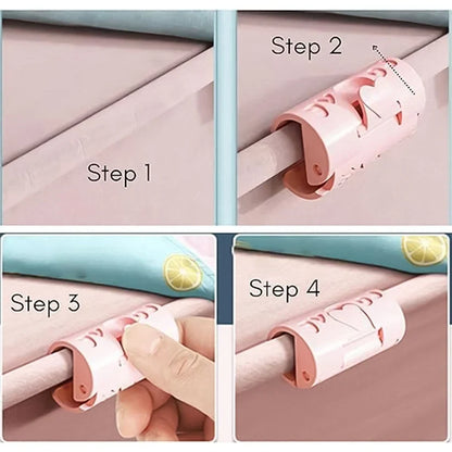 💕Buy 1 Get 1 Free🎁🛏️Smart Bed Sheet Holder Clips-Secure & Easy Fit