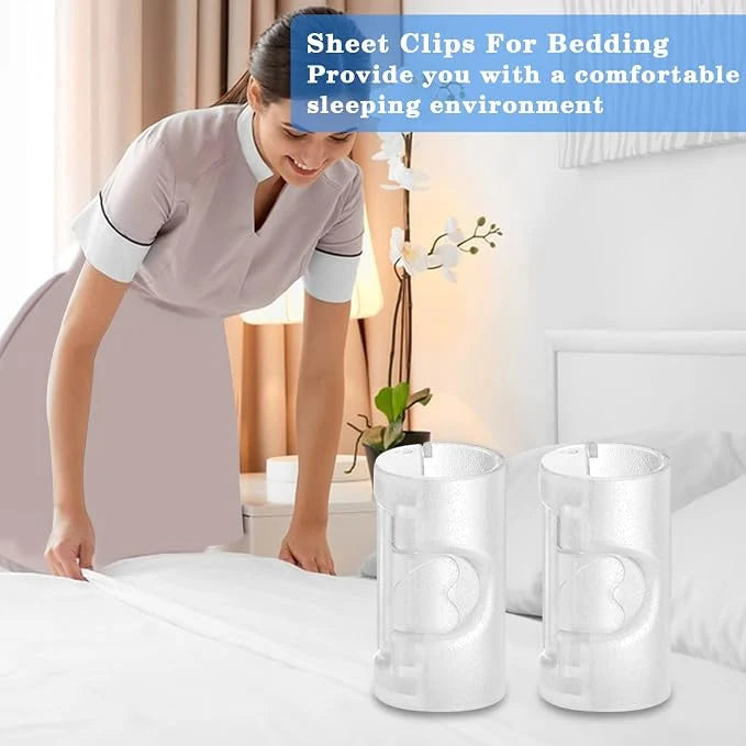 💕Buy 1 Get 1 Free🎁🛏️Smart Bed Sheet Holder Clips-Secure & Easy Fit