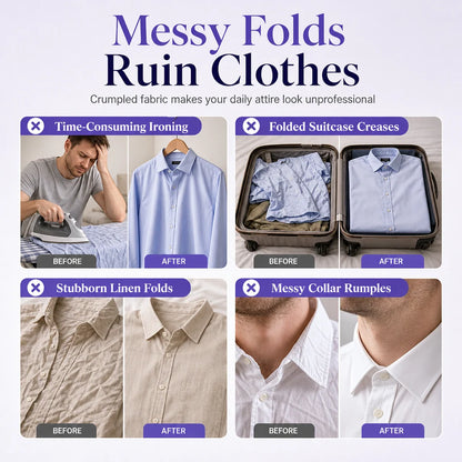 💕Buy 1 Get 1 Free🎁👗Clothing Wrinkle Release Spray No Ironing Clothing Remover Spray
