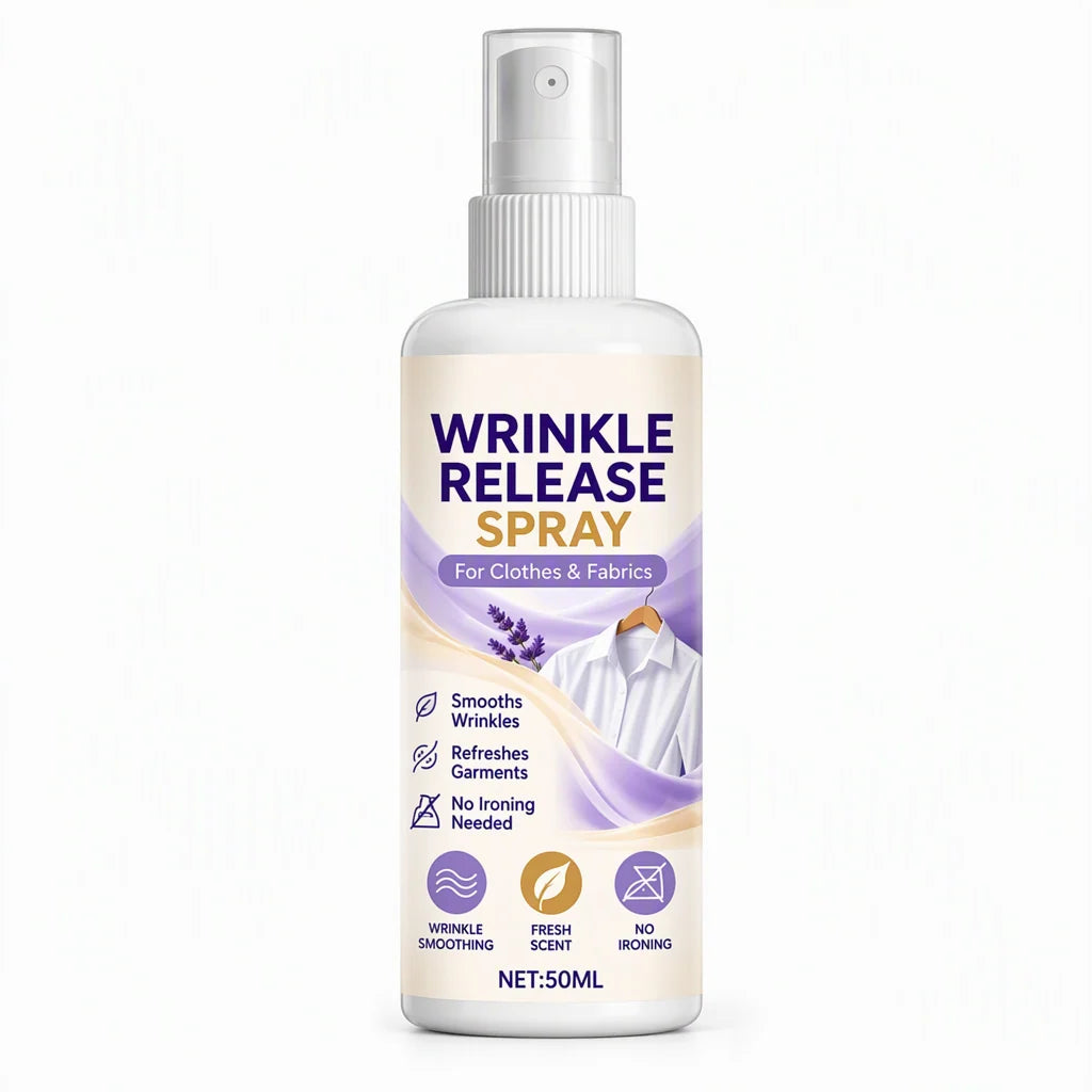 💕Buy 1 Get 1 Free🎁👗Clothing Wrinkle Release Spray No Ironing Clothing Remover Spray