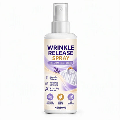 💕Buy 1 Get 1 Free🎁👗Clothing Wrinkle Release Spray No Ironing Clothing Remover Spray