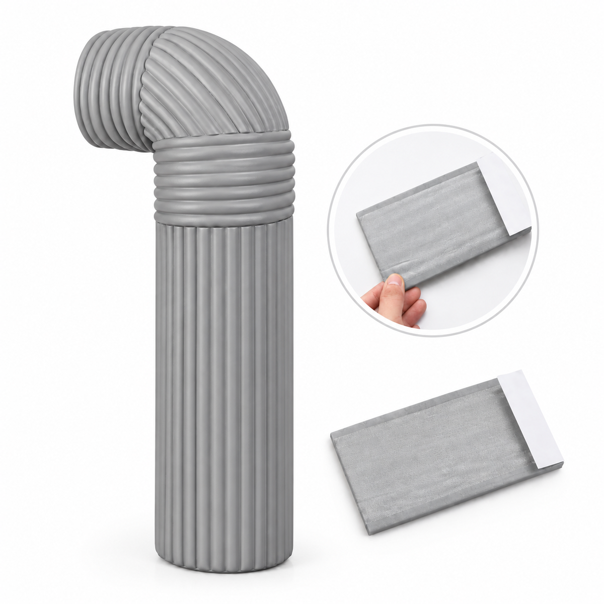 ❄️ Self-Adhesive Pipe Insulation Sleeve 🏠💧