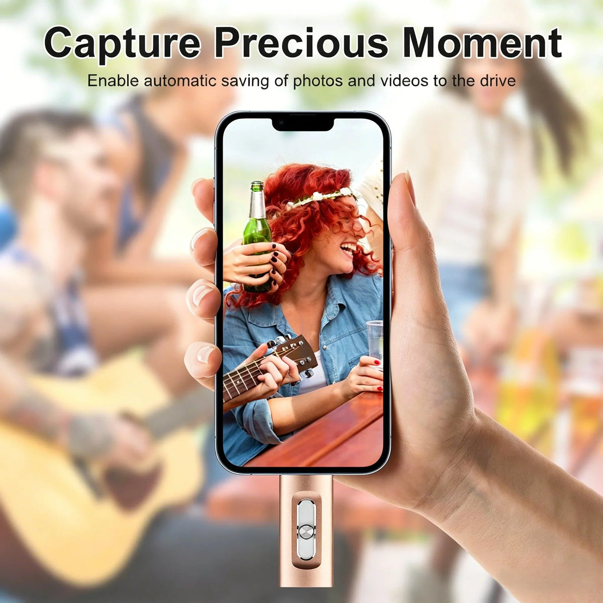 🔥LAST DAY SALE-50% OFF🎁 Portable 3-in-1 USB Flash Drive – Fast Photo Backup & Extra Storage for Phone, Tablet & Computer-RH