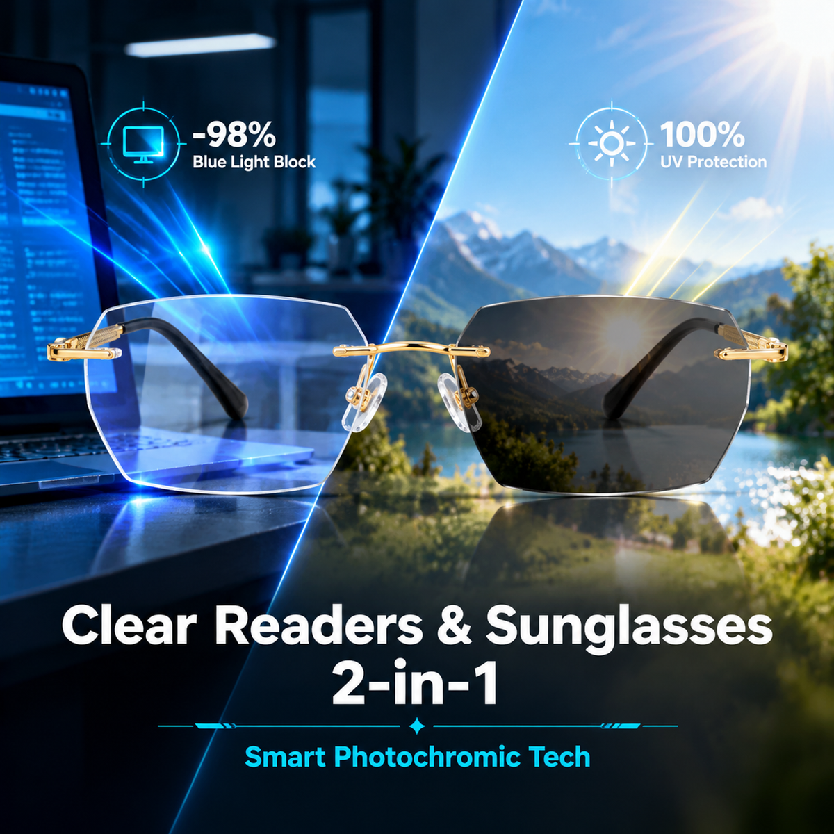 🔥No eye exams, no lens replacements needed—put them on, and everything turns crystal clear in an instant!
