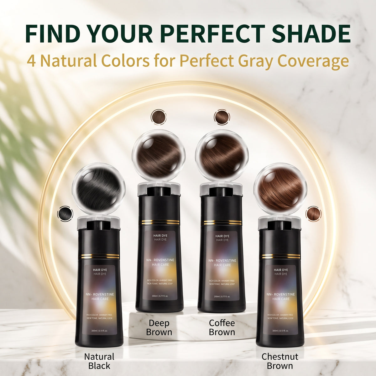 Amazon's best-selling hair dye: a black cap white hair dye, plant-based bubble hair dye, no need to bleach, does not stain the scalp