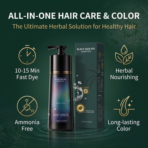 Amazon's best-selling hair dye: a black cap white hair dye, plant-based bubble hair dye, no need to bleach, does not stain the scalp