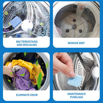 🔥50%OFF✨Washer Odor & Grime Cleaner Tablets