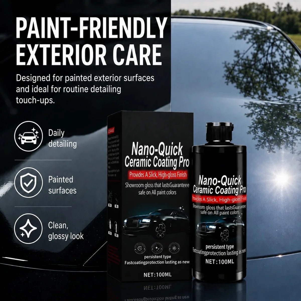 ⏳Buy one get one free for a limited time⏰Automotive Nano Ceramic Coating Spray⭐