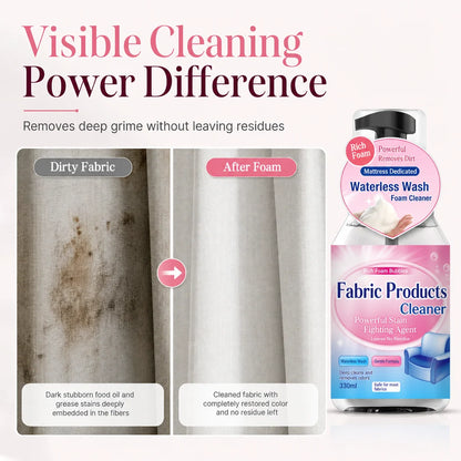 🔥50%OFF✨🎁Waterless Fabric Foam Cleaner