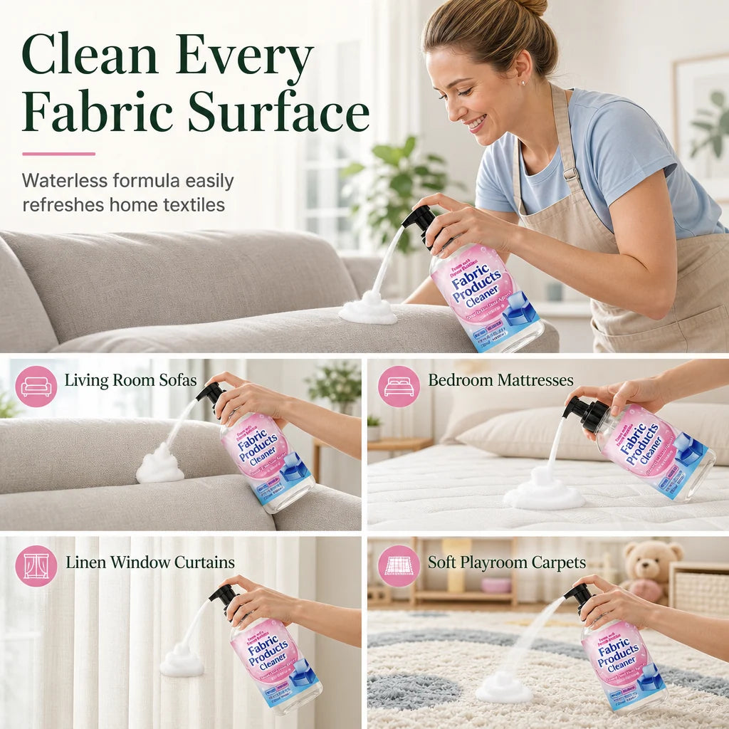 🔥50%OFF✨🎁Waterless Fabric Foam Cleaner