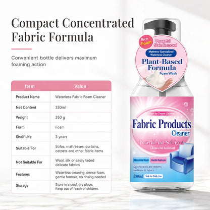 🔥50%OFF✨🎁Waterless Fabric Foam Cleaner