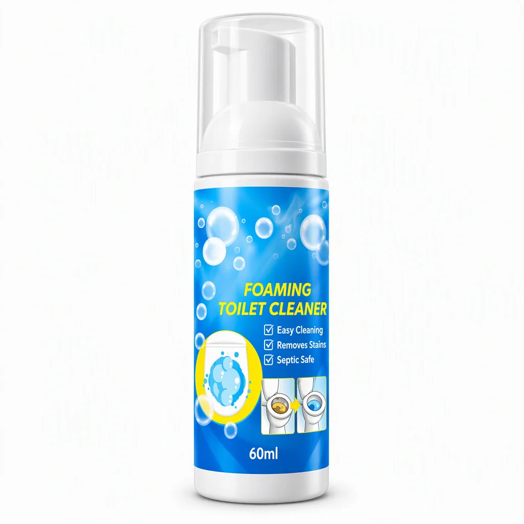 Deep Cleaning Toilet Bowl Cleaner Mousse