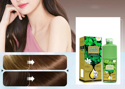 🌿💇‍♀️500ML Long-Lasting Plant-Based Foam Hair Dye