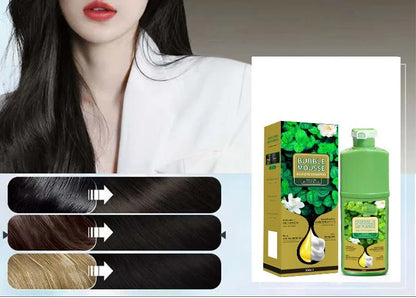 🌿💇‍♀️500ML Long-Lasting Plant-Based Foam Hair Dye
