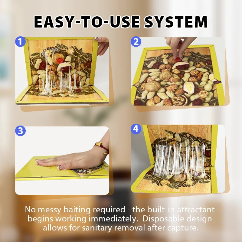 🔥5pcs⚡Limited-time offer📢Extra Large Rat Glue Trap Pads