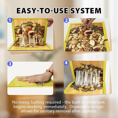 🔥5pcs⚡Limited-time offer📢Extra Large Rat Glue Trap Pads