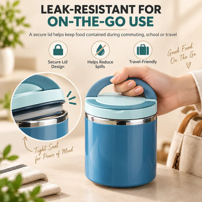 ⚡Limited-time 50%OFF🍛Insulated Stainless Steel Lunch Container with Carry Handle