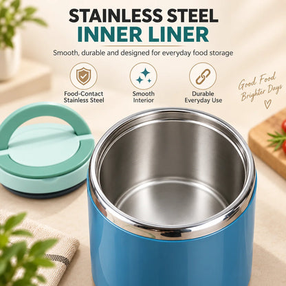 ⚡Limited-time 50%OFF🍛Insulated Stainless Steel Lunch Container with Carry Handle