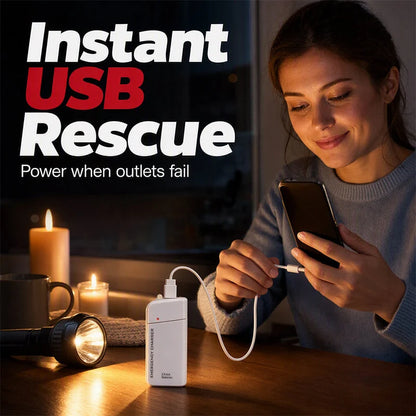 🔋 Portable emergency mobile phone charger ⚡ powered by AA batteries