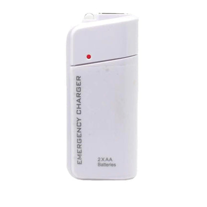 🔋 Portable emergency mobile phone charger ⚡ powered by AA batteries