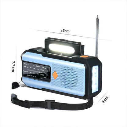 🔥 50% Off ✨Solar Hand-Crank Emergency Weather Radio